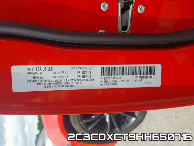 2C3CDXCT9HH650716 фото 2