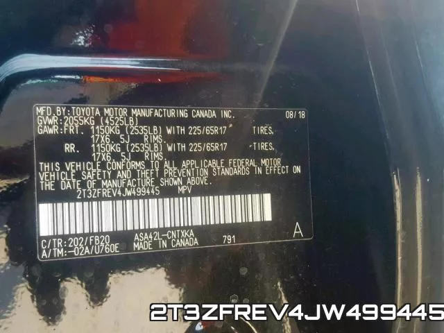 2T3ZFREV4JW499445 фото 2