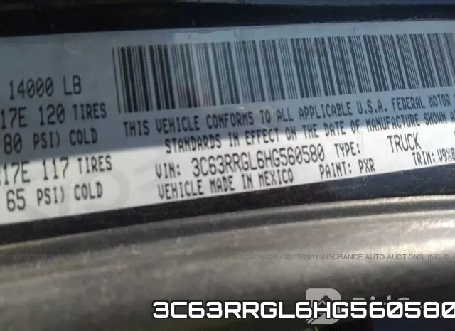 3C63RRGL6HG560580 фото 2