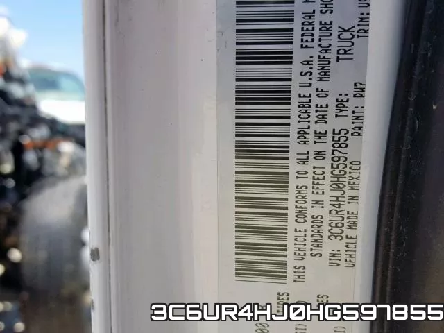 3C6UR4HJ0HG597855 фото 2