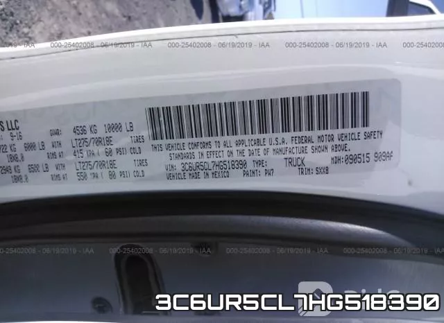3C6UR5CL7HG518390 фото 10
