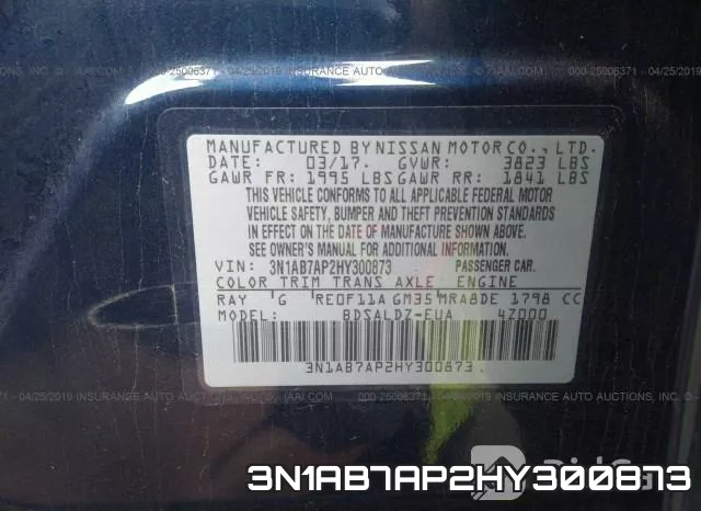 3N1AB7AP2HY300873 фото 10