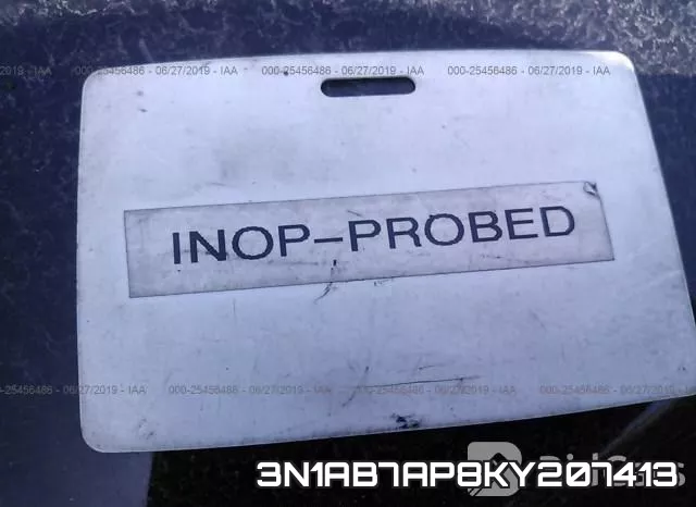 3N1AB7AP8KY207413 фото 8