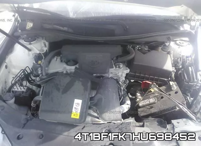 4T1BF1FK7HU698452 фото 2