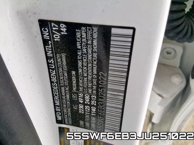 55SWF6EB3JU251022 фото 2