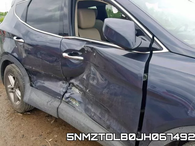 5NMZTDLB0JH067492 фото 10