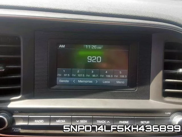 5NPD74LF5KH436899 фото 10