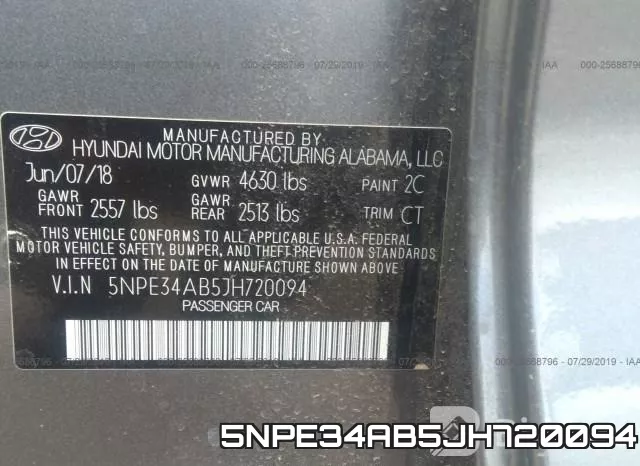 5NPE34AB5JH720094 фото 10