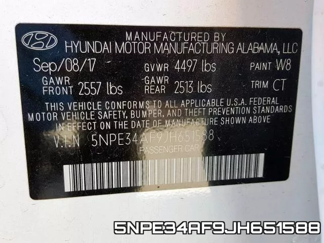 5NPE34AF9JH651588 фото 2