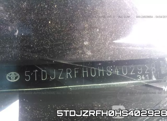 5TDJZRFH0HS402928 фото 10