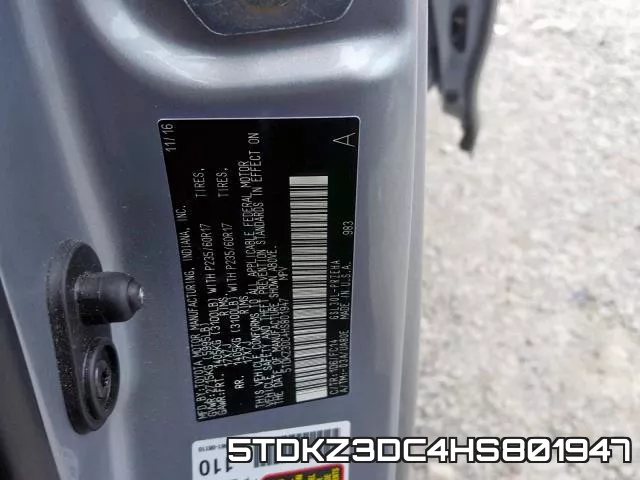 5TDKZ3DC4HS801947 фото 2