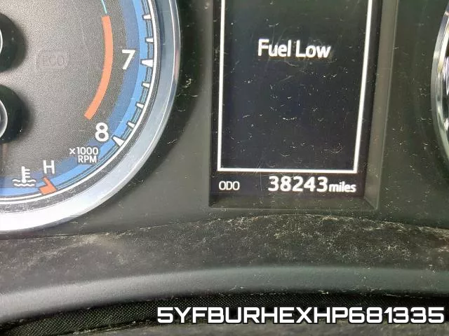5YFBURHEXHP681335 фото 9