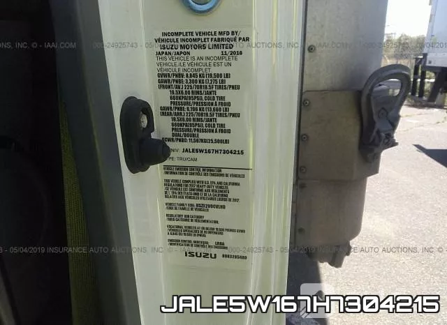JALE5W167H7304215 фото 10