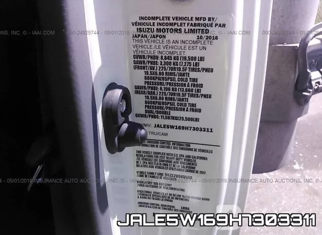 JALE5W169H7303311 фото 10