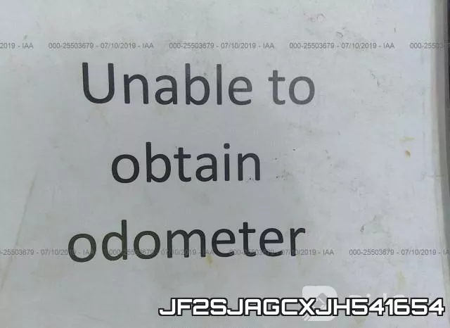JF2SJAGCXJH541654 фото 8