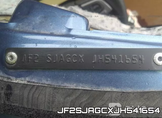 JF2SJAGCXJH541654 фото 10