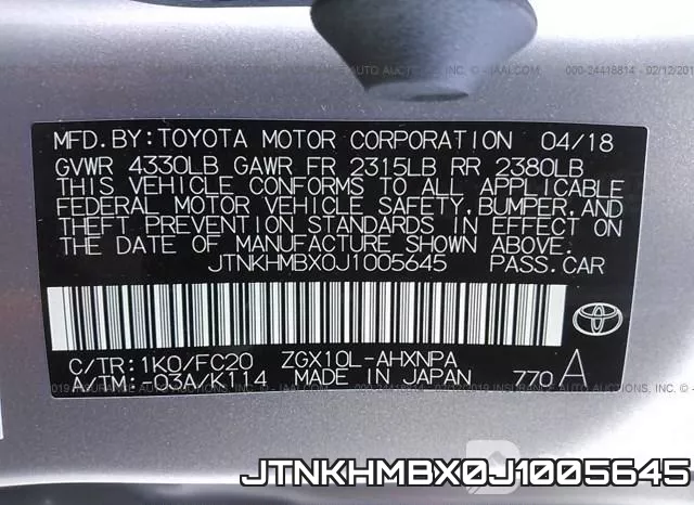 JTNKHMBX0J1005645 фото 8