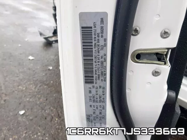 1C6RR6KT7JS333669 фото 2