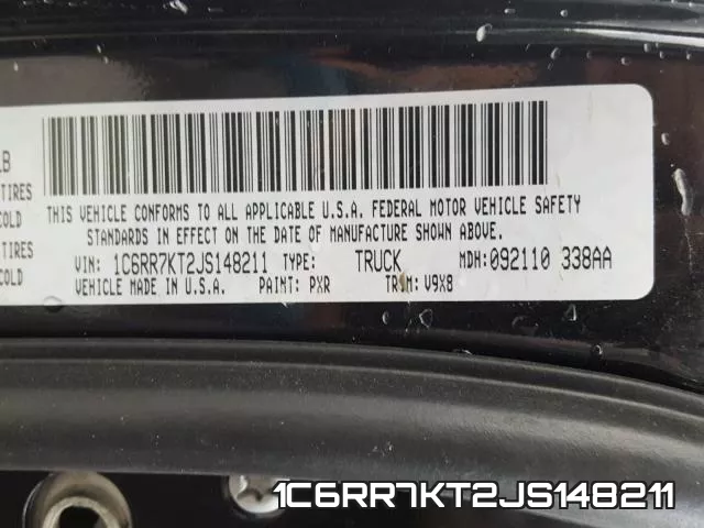 1C6RR7KT2JS148211 фото 2
