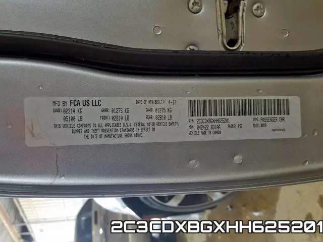 2C3CDXBGXHH625201 фото 2