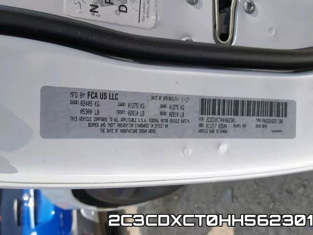 2C3CDXCT0HH562301 фото 2