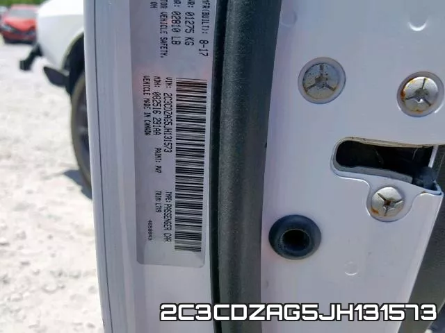 2C3CDZAG5JH131573 фото 2