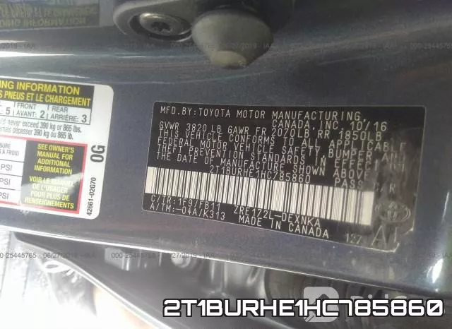 2T1BURHE1HC785860 фото 10
