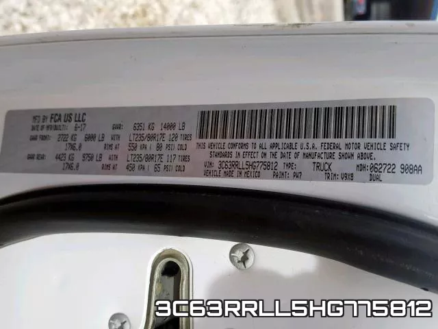 3C63RRLL5HG775812 фото 2
