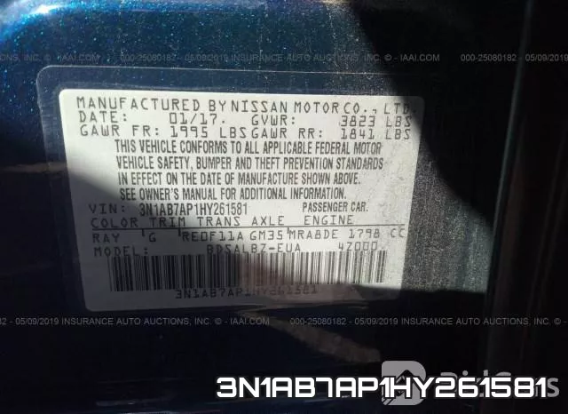3N1AB7AP1HY261581 фото 10