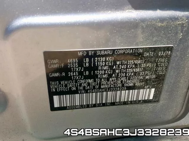 4S4BSAHC3J3328239 фото 2