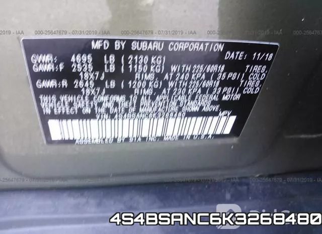 4S4BSANC6K3268480 фото 10