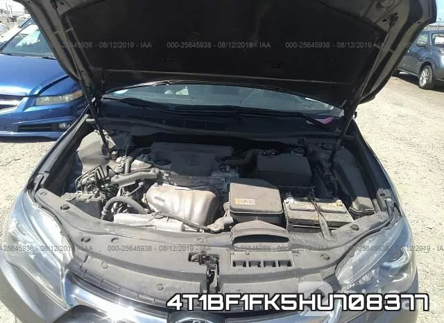 4T1BF1FK5HU708377 фото 2