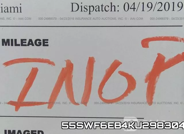 55SWF6EB4KU298304 фото 8