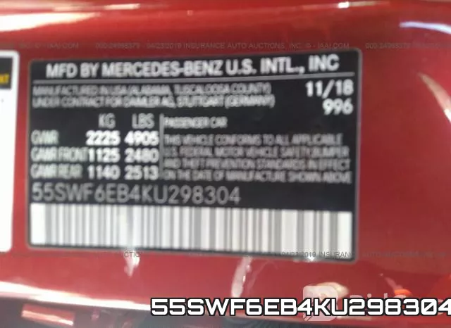 55SWF6EB4KU298304 фото 10