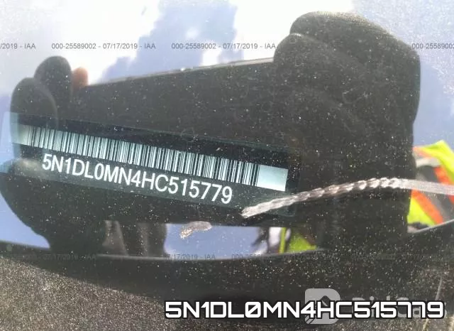 5N1DL0MN4HC515779 фото 10