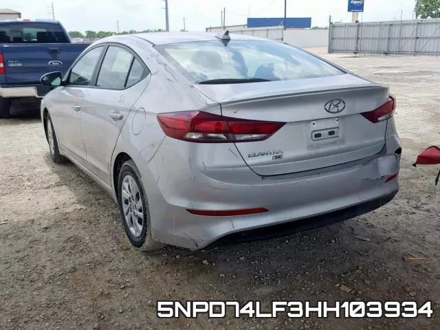 5NPD74LF3HH103934 фото 4