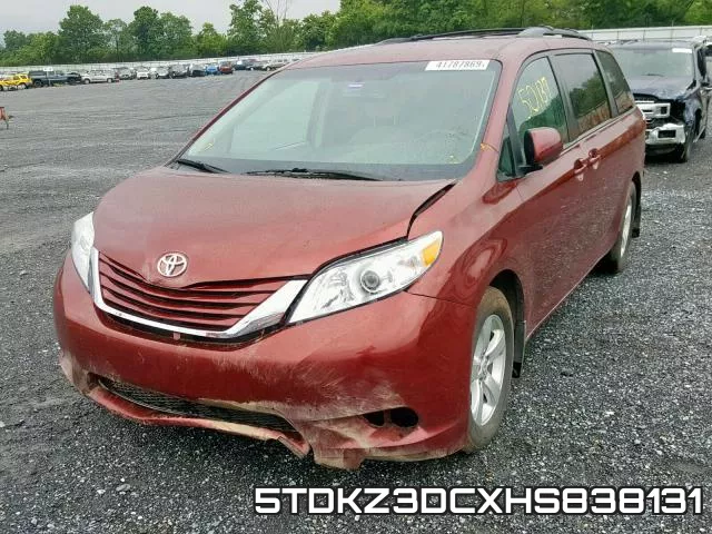 5TDKZ3DCXHS838131 фото 3