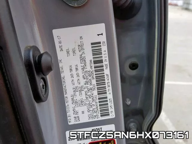 5TFCZ5AN6HX073161 фото 2