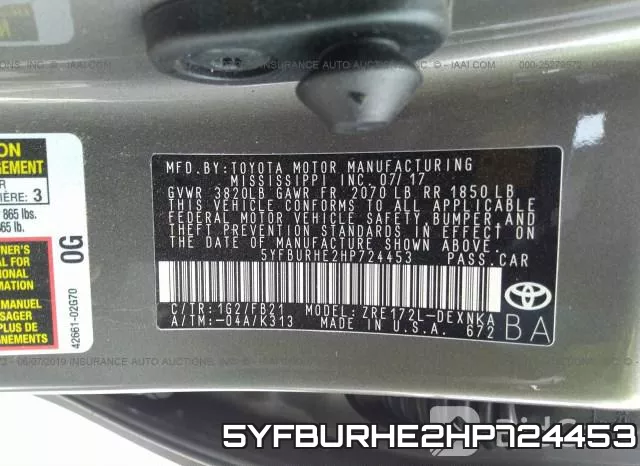 5YFBURHE2HP724453 фото 10