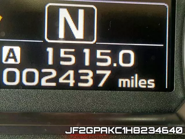 JF2GPAKC1H8234640 фото 9