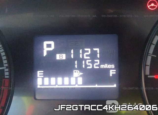 JF2GTACC4KH264006 фото 8