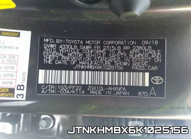 JTNKHMBX6K1025156 фото 10