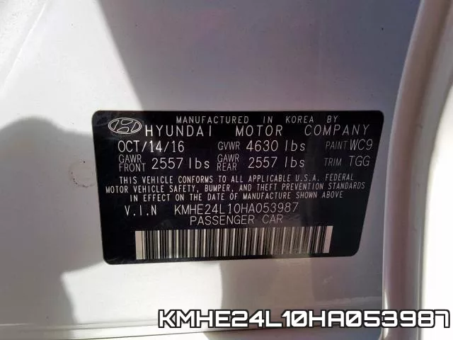 KMHE24L10HA053987 фото 2