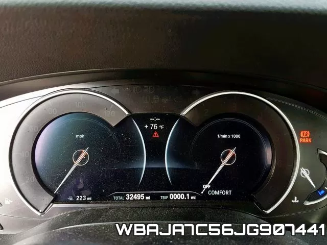 WBAJA7C56JG907441 фото 9