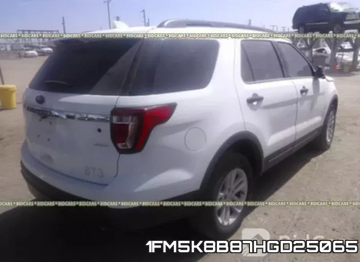 1FM5K8B87HGD25065 фото 3