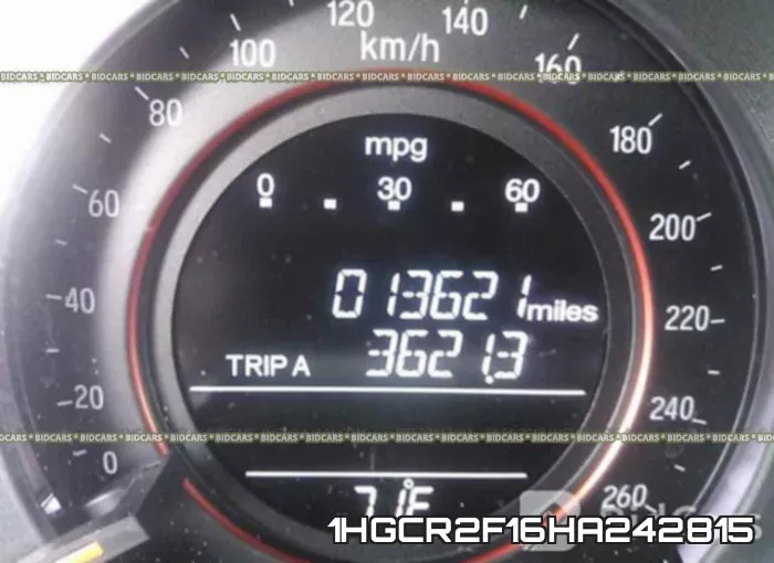 1HGCR2F16HA242815 фото 8