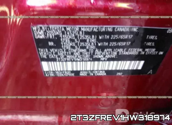 2T3ZFREV1HW318974 фото 10