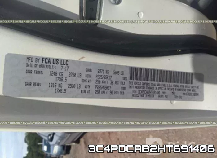 3C4PDCAB2HT691406 фото 10