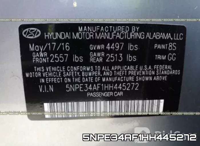 5NPE34AF1HH445272 фото 10