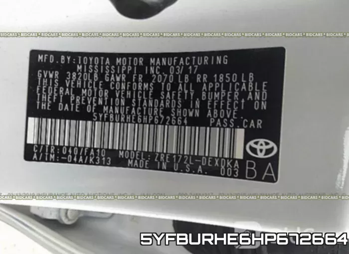 5YFBURHE6HP672664 фото 10